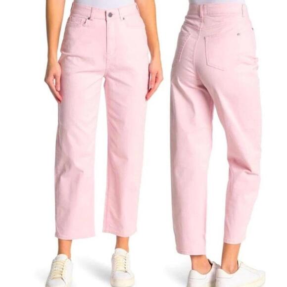 Ted Baker London Pink Lemin Straight Leg Jeans NWT - Picture 1 of 13